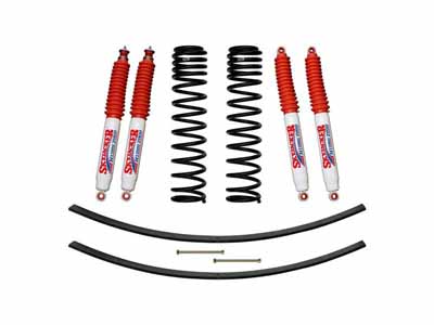 Skyjacker JC305BPHLT 3" Lift Kit 86-92 Comanche MJ Front/Rear Hydro 7000 Shocks / Skyjacker JC305BPHLT Lift Kit