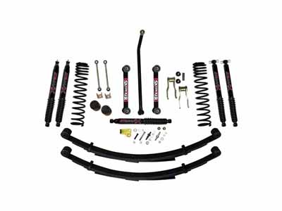 Skyjacker JC4558KSBLT 4.5" Lift Kit with Black Max Shocks for 1984-2001 Cherokee XJ / Skyjacker JC4558KSBLT Lift Kit