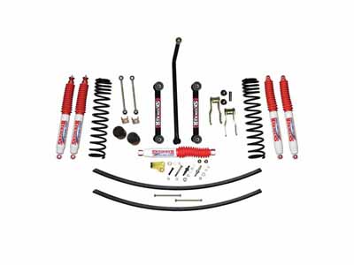 Skyjacker JC455KHLT 4.5" Lift Kit with Hydro 7000 Shocks for 86-92 Comanche MJ Hydro 7000 Shocks / Skyjacker JC455KHLT Lift Kit