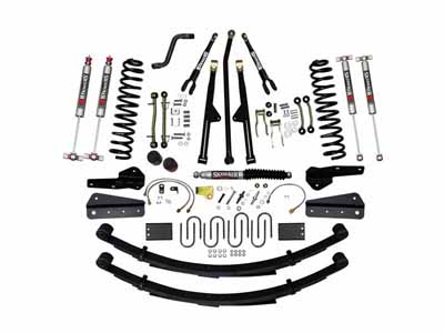 Skyjacker JC6258KSMLT 6" Lift Kit 84-01 Cherokee XJ M95 Monotube Shocks / Skyjacker JC6258KSMLT Lift Kit