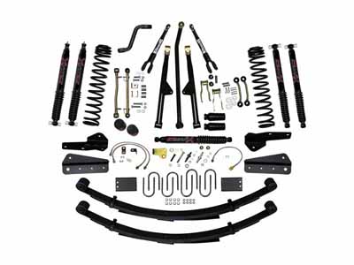 Skyjacker JC8258KSBLT 8" Lift Kit with Black Max Shocks for 84-01 Cherokee XJ Black Max Shocks / Skyjacker JC8258KSBLT Lift Kit
