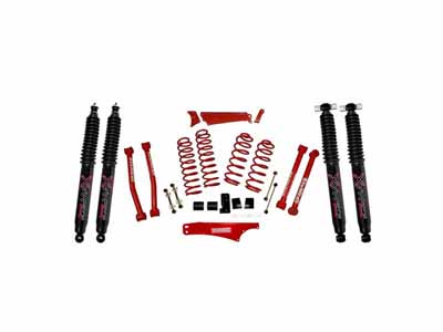 Skyjacker JK401KCR-B 4 - 5" Lift Kit with Black Max Shocks for 2007-2018 Wrangler JK / Skyjacker JK401KCR-B Lift Kit