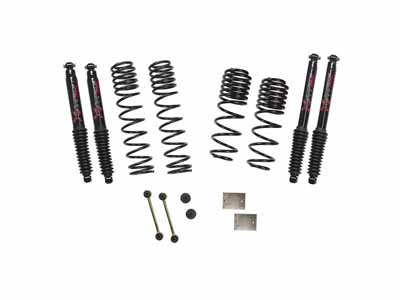 Skyjacker JL15BPBLTD 1.5" Dual Rate Long Travel Lift W/Black MAX Shocks 2020 Wrangler JL Non-Rubicon / Skyjacker JL15BPBLTD Lift Kit