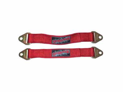 Skyjacker LS24K Limit Straps 24" Red Pair Suspension / Skyjacker LS24K Axle Limit Strap