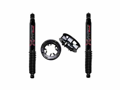 Skyjacker R1325MS-B 2" Leveling Kit with Black Max Shocks for 13-19 RAM 3500 14-19 RAM 2500 / Skyjacker R1325MS-B Leveling Kit
