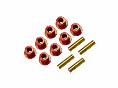 Skyjacker SE90F Softride Spring Bushing Kit Front For Softride Leaf Springs Only for Ford / Skyjacker SE90F Leaf Spring Bushing