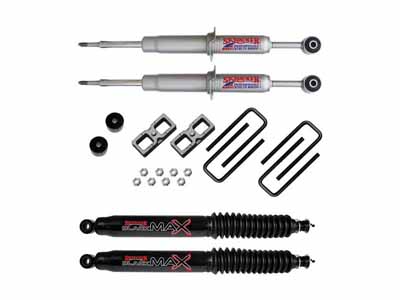 Skyjacker TC530STBB 3" Lift Kit with Black Max Shocks for 05-15 Toyota Tacoma Rear Black Max Shocks / Skyjacker TC530STBB Lift Kit