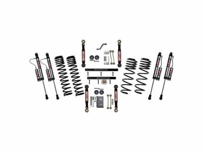 Skyjacker TJ401BKXLTX 4" Lift Kit W/ ADX 2.0 Remote Reservoir Shocks & Flex Links 97-02 Wrangler TJ / Skyjacker TJ401BKXLTX Lift Kit