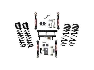 Skyjacker TJ403BLTX 4" Component Box W/Dual Rate Long Travel Coil Springs & Flex Links 2003-06 TJ / Skyjacker TJ403BLTX Coil Springs