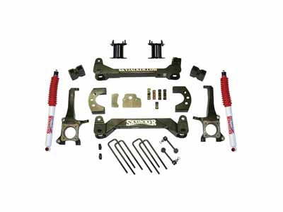 Skyjacker TU745BKH-R 4.5" Lift Kit 07-19 Tundra Includes 2 Hydro Shocks/Coil Springs Red Boot / Skyjacker TU745BKH-R Lift Kit