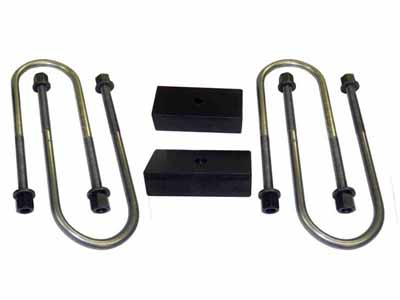 SuspensionMAXX SMX-172010 Rear 1" HD Block & U-Bolt Lift Kit For 2002-2005 Ram 1500 4x4 / SuspensionMAXX SMX-172010 Lift Blocks