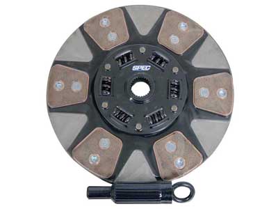SPEC SFD483HT Stage 2+ Clutch Disc for 1986-1995 Mustang 5.0, 95 Mustang 5.8, 1996-2001 Mustang 4.6 / SPEC SFD483HT Clutch Disc