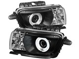 Spyder 5042354 2010-2015 Camaro Dual CCFL Halo Projector Headlights- Black / Spyder 5042354 Projector LED Headlights