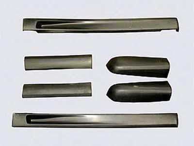 Street Scene 950-70180 1999-2006 Silverado / Sierra Standard Cab Short Bed Side Skirts / Street Scene 950-70180 Side Skirts