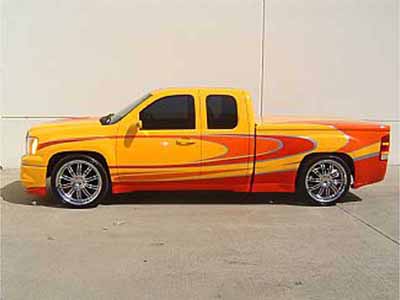 Street Scene 950-70195 2007-2013 GMC Sierra Extended Cab Side Skirts / Street Scene 950-70195 Side Skirts