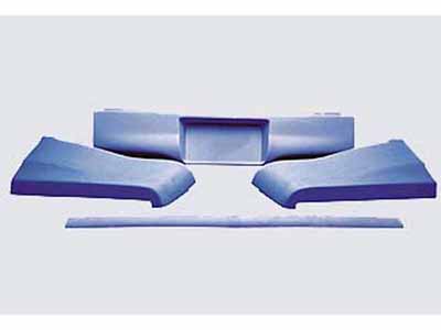Street Scene 950-70210 1994-2004 Chevy S10 / GMC Sonoma Stepside Rear Valance Kit / Street Scene 950-70210 Rear Bumper Valance