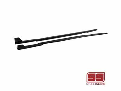 Street Scene 950-702342b 2016-2018 Chevrolet Camaro SS Side Skirts Only Black / Street Scene 950-702342b Side Skirts
