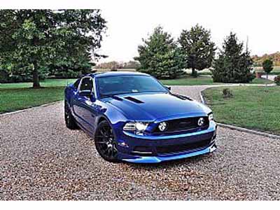 Street Scene 950-70714 2013-2014 Ford Mustang Generation 2 Lip Spoiler / Street Scene 950-70714 Front Lip Spoiler