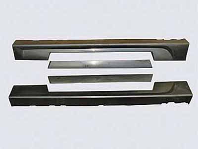 Street Scene 950-70742 2005-2009 Ford Mustang 4-pc Kit Side Skirts / Street Scene 950-70742 Side Skirts