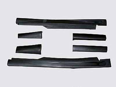 Street Scene 950-70821 1997-2003 F150 Extended Cab Styleside Pickup 6-pc Kit Short Bed Side Skirts / Street Scene 950-70821 Side Skirts
