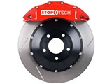 StopTech 83.193.6700.71 2010-2013 Camaro SS V8 Front Big Brake Kit 6-Piston Slotted 355mm Rotors Red