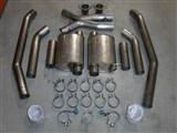 Stainless Works 04GTOTM05RB Dual Rear Exit Cat-Back Exhaust System 2004 Pontiac GTO / 