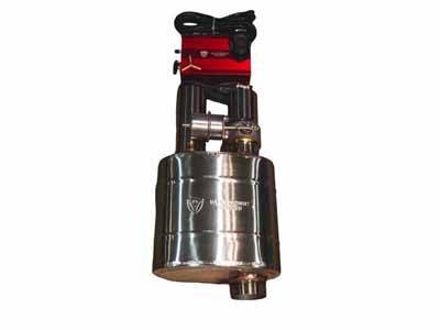 Valvetronic UVM.76MM.DUALOUT.X1 Universal Muffler Kit Single In/Dual Outlet 76MM 3-Inch, 1 Muffler / Valvetronic UVM.76MM.DUALOUT.X1 Muffler