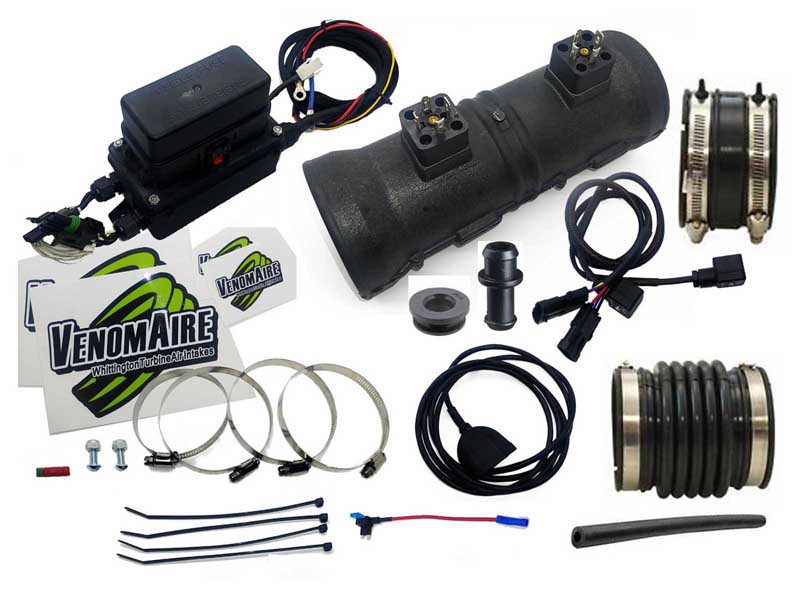 VenomAire 12V27036NS Turbine Cold Air Intake for 2005-19 Frontier 2005-12 Pathfinder 2005-15 Xterra / VenomAire 12V27036NS Cold Air Intake