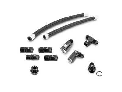 Wagner Tuning 001002433.FIT.B58 Fuel Rail Fitting Kit for B58 Fuel Rail for Toyota Supra GR (MK5) / Wagner 001002433.FIT.B58 Fuel Rail Fitting Kit