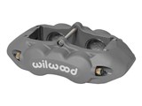 Wilwood 120-10525 D8-4 Caliper, Front, Anodized Gray 1.88" Pistons, 1.25 Disc / Wilwood 120-10525 Caliper