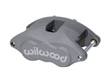 Wilwood 120-10936 D52 Caliper-Anodized Gray 2.00 & 2.00" Pistons, 1.28" Disc / Wilwood 120-10936 Caliper