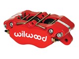 Wilwood 120-11481-RD Dynapro-DB Caliper, 5.25" mt., Red 1.38" Pistons, .81" Disc / Wilwood 120-11481-RD Caliper