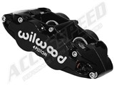 Wilwood 120-11783-BK FNSL4R Caliper, Black 1.25 & 1.25" Pistons, 1.10" Disc / Wilwood 120-11783-BK Caliper
