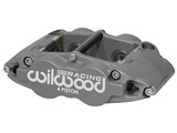 Wilwood 120-12602 FNSL4R-ST Caliper, Anodized Gray 1.12 & 1.12" Pistons, 1.10" Disc / Wilwood 120-12602 Caliper