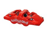 Wilwood 120-13293-RD AERO6 Caliper-R/H, Red 1.75 & 1.38 & 1.38" Pistons, 1.25" Disc / Wilwood 120-13293-RD Caliper