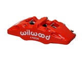 Wilwood 120-13438-RD Dynapro Forged DP6A Caliper 5.25"mt. Red-R/H 1.38/1.00/1.00" Pistons .81" Disc / Wilwood 120-13438-RD Caliper