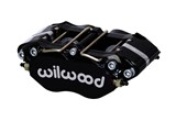 Wilwood 120-14091-BK Dynapro 4 NDPR (Thin Pad) Black Caliper 1.12