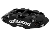 Wilwood 120-14437-BK FNSL6R Dust Seal Caliper- LH, Black 1.62 & 1.12 & 1.12" Pistons, 1.10" Disc / Wilwood 120-14437-BK Caliper