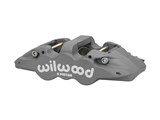 Wilwood 120-15526 AERO6-DS Caliper-R/H, Anodized Gray 1.75 & 1.62 & 1.62" Pistons, 1.25" Disc / Wilwood 120-15526 Caliper