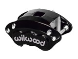 Wilwood 120-15796-BK D154-DS Dust Seal Single Piston Floater Caliper in Black for 1.04