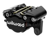 Wilwood 120-16070-BK Dynapro Single-VW Caliper, 2.22" mt, Black 1.62" Pistons, .38" Disc / Wilwood 120-16070-BK Caliper