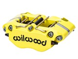 Wilwood 120-16686-Y Dynapro-P Yellow Caliper 1.12" Pistons, .81" Disc / Wilwood 120-16686-Y NDPR Caliper