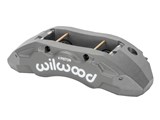 Wilwood 120-16730 Caliper, TX4R- R/H, Gray Ano, 1.62/1.38" Pistons, 1.25" Disc / Wilwood 120-16730 TX4R Caliper