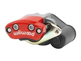 Wilwood 120-16981-RD EPB Electronic Parking Brake Caliper, Left-Hand, Red, 0.438" - 0.625" Disc / Wilwood 120-16981-RD EPB Electronic Parking Brake