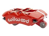 Wilwood 120-17460-RD FDP-LP Caliper, 5.25" mt., Red, 1.38" Pistons, .50" Disc / Wilwood 120-17460-RD FDP-LP Caliper 5.25" mt. Red