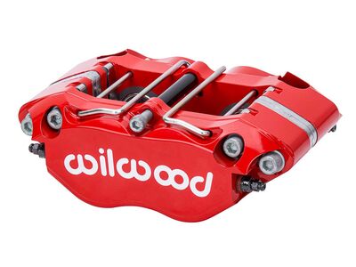 Wilwood 120-18086-RD Narrow Dynapro Brake Caliper (Thin Pad), Red, 1.12" Pistons for 0.25" Disc / Wilwood 120-18086-RD NDPR Brake Caliper