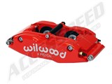 Wilwood 120-8062-RRD BNSL4R Caliper-Red 1.25" Pistons, 1.10" Disc / Wilwood 120-8062-RRD Caliper