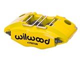 Wilwood 120-8729-Y Powerlite Caliper, Yellow, 1.38" Pistons, .790"/.860" Disc / Wilwood 120-8729-Y Powerlite Caliper