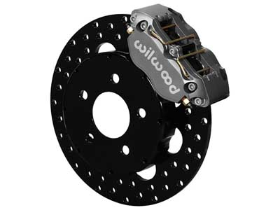 Wilwood 140-10015-D Dynapro Radial Front Drag Brake Kit,11.75", Drilled 1994-2004 Mustang / Wilwood 140-10015-D Big Brake Kit