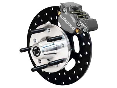 Wilwood 140-1016-D Dynapro Front Single Drag Brake Kit 10" Drilled 67-69 Camaro 64-72 Nova-Chevelle / Wilwood 140-1016-D Big Brake Kit